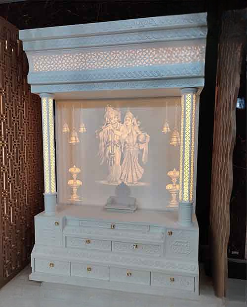 Radha Krishna Corian Mandir for Home or Office