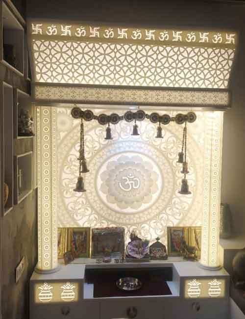 Translucent Mandir