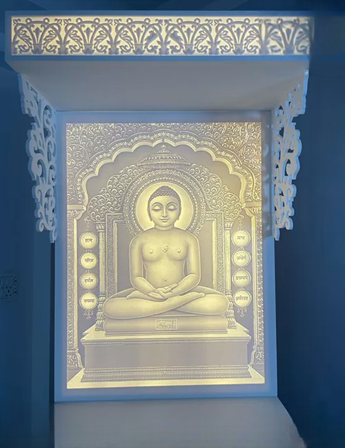 Shri Mahaveer Ji Jain Mandir in Corian